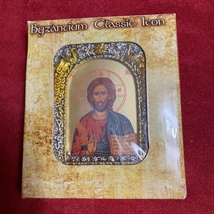 Byzantine Classic Icon - Christ the Teacher - NWT